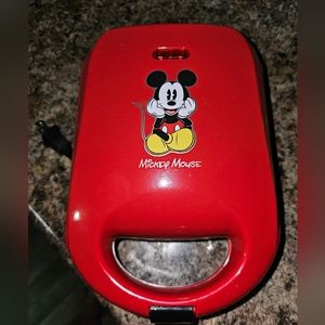 Mickey mouse waffle maker